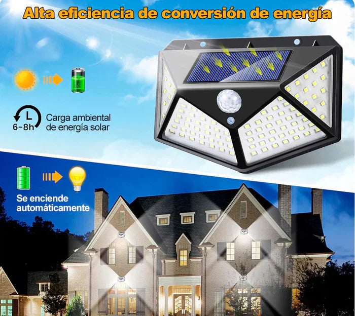 LUZ SOLAR DE PARED