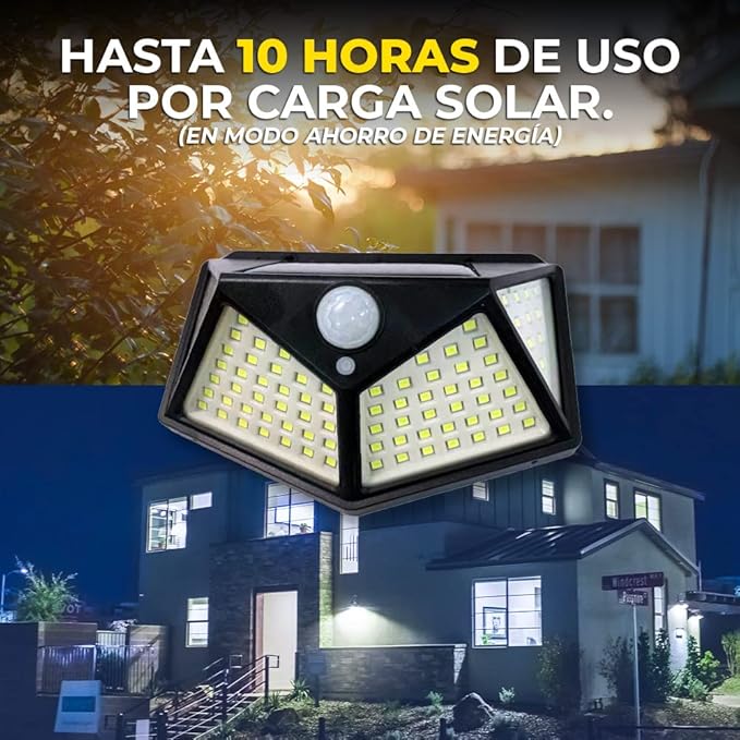 LUZ SOLAR DE PARED